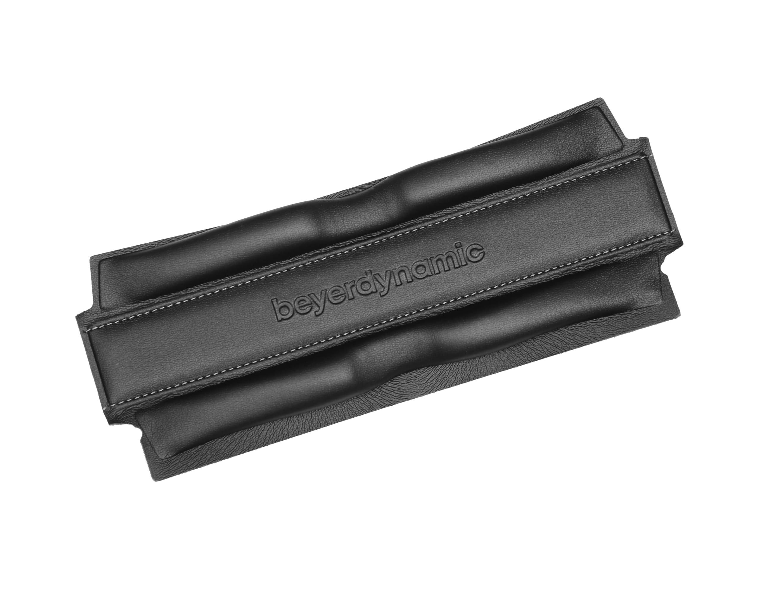 beyerdynamic pièce de Rechange Originale Coussinet de tête pour DT 1770 Pro et DT 1990 Pro, Bandeau en Similicuir Noir avec évidement Fontanelle, Remplacement du Bandeau sans Outils