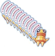 I Love Repo Musical Stickers – Cute Singing Bot Meme Decals Pack of 10 – Waterproof Vinyl for Laptop, Water Bottle, Journal – Fun Gift for Gamers & Fans of I Love Musical