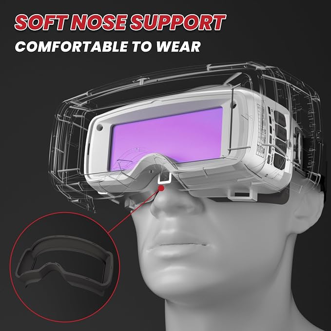 GEOSTAR gafas digitales para soldar con oscurecimiento automático miniatura 5