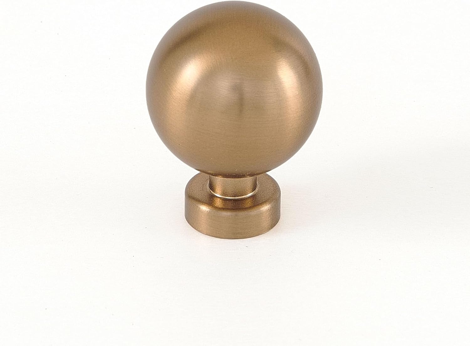 20 Pack 1 Inch Dia Champagne Bronze Kitchen Cabinet Knobs, Classic Vintage Retro Hardware Drawer Pull for Drawer Cupboard Dresser Wardrobe