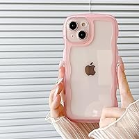 Vista 11 de FABSPARK - Funda para iPhone 11, diseño simple, marco ondulado, estética, silicona suave, color beige