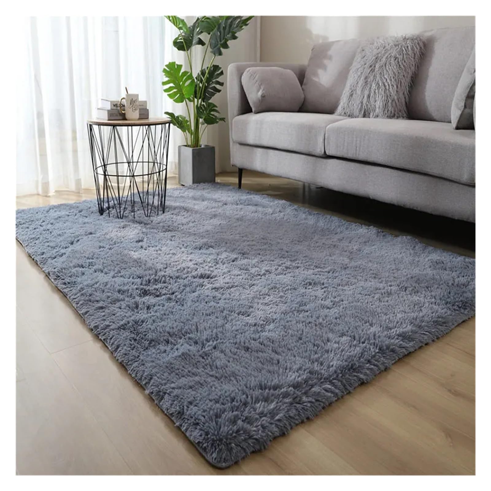 Grand tapis de salon moderne et descente de lit chambre coucher 120x160