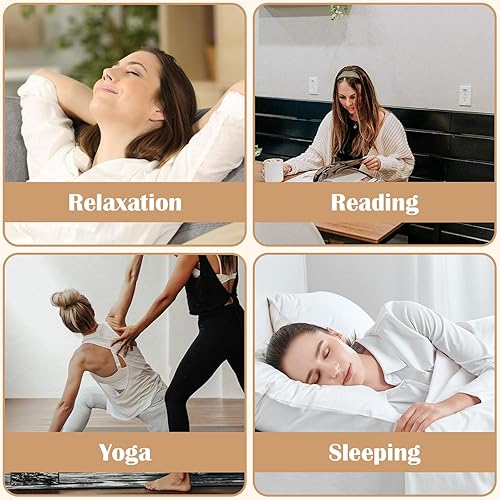 Miniatura 6 de Paquete de 2 unidades de aceite de ricino para el pecho, almohadillas reutilizables de compresión de aceite de ricino suave, compresa de franela