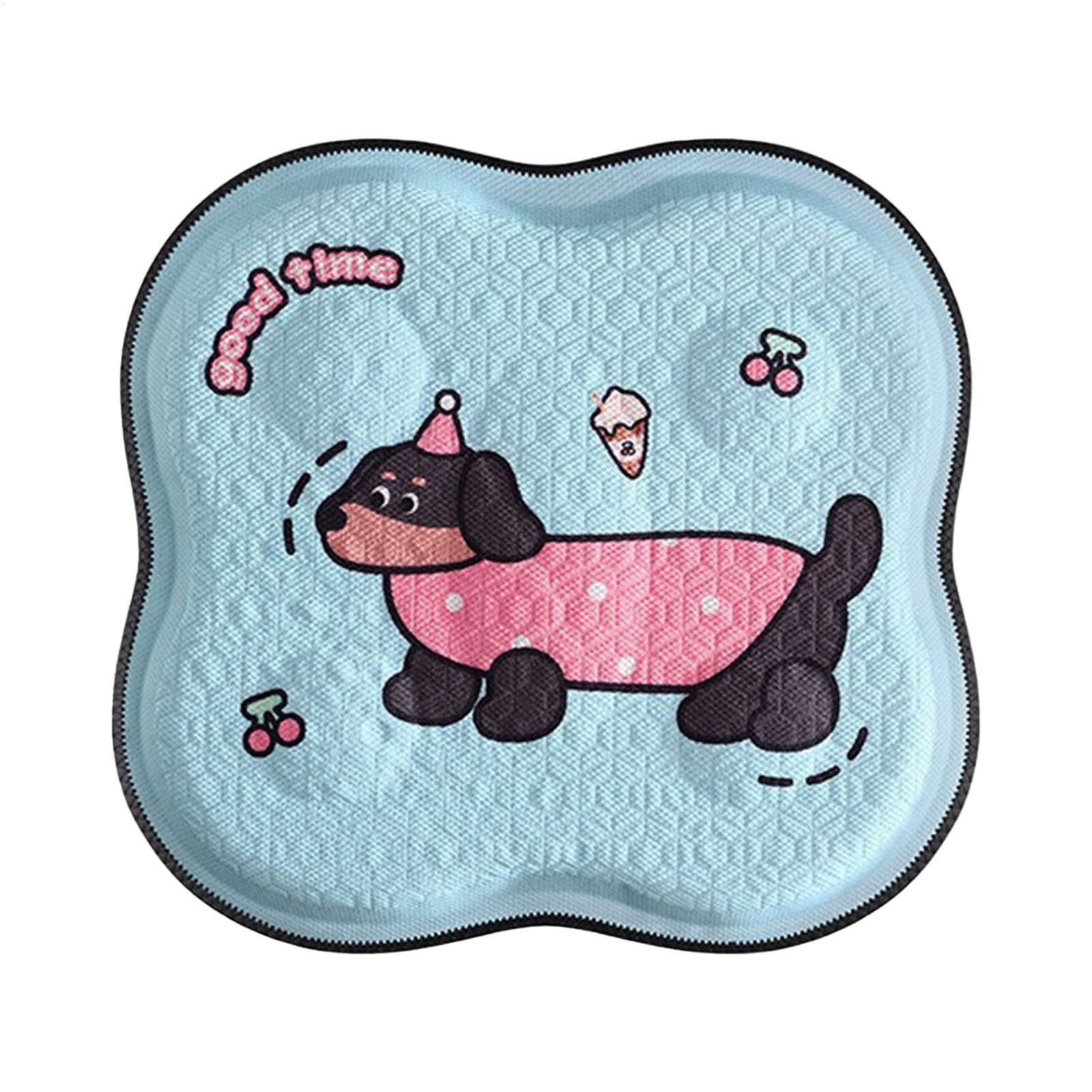 Coussin de siège en gel mignon et respirant pour soulager la pression