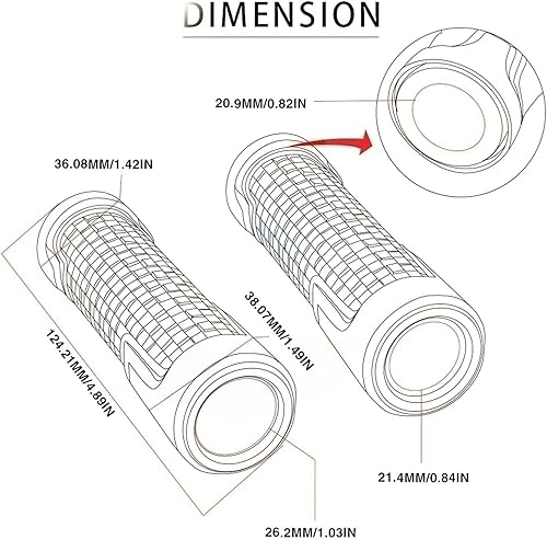 Miniatura 4 de Para Y&AMAHA XTZ750 XTZ 1200 XT1200Z XT1200ZE SUPERTENERE Tapa de la manillar de la motocicleta Tapa del enchufe del extremo XTZ 750 Agarraderas