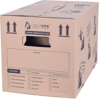 GreatVita Umzugskartons 10 Stück