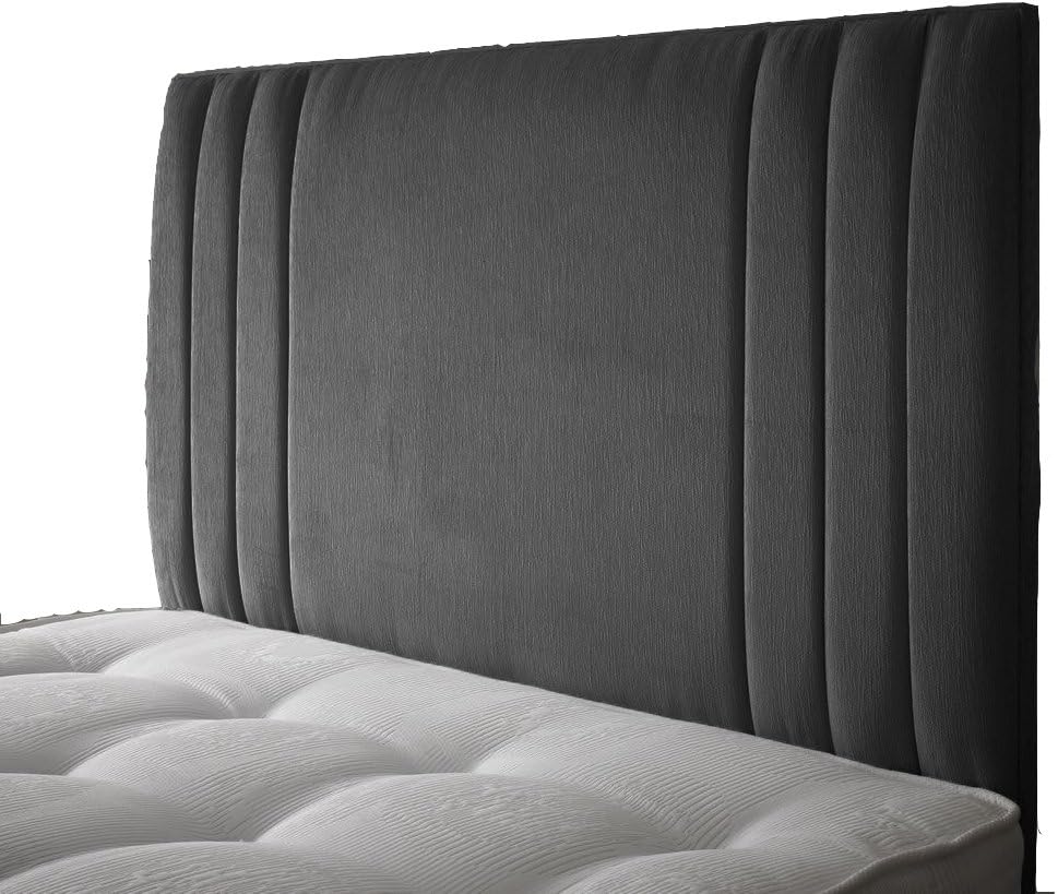 Interiors 2 Suit U Hebden 6ft Super King Size Floor Standing Grey Linen