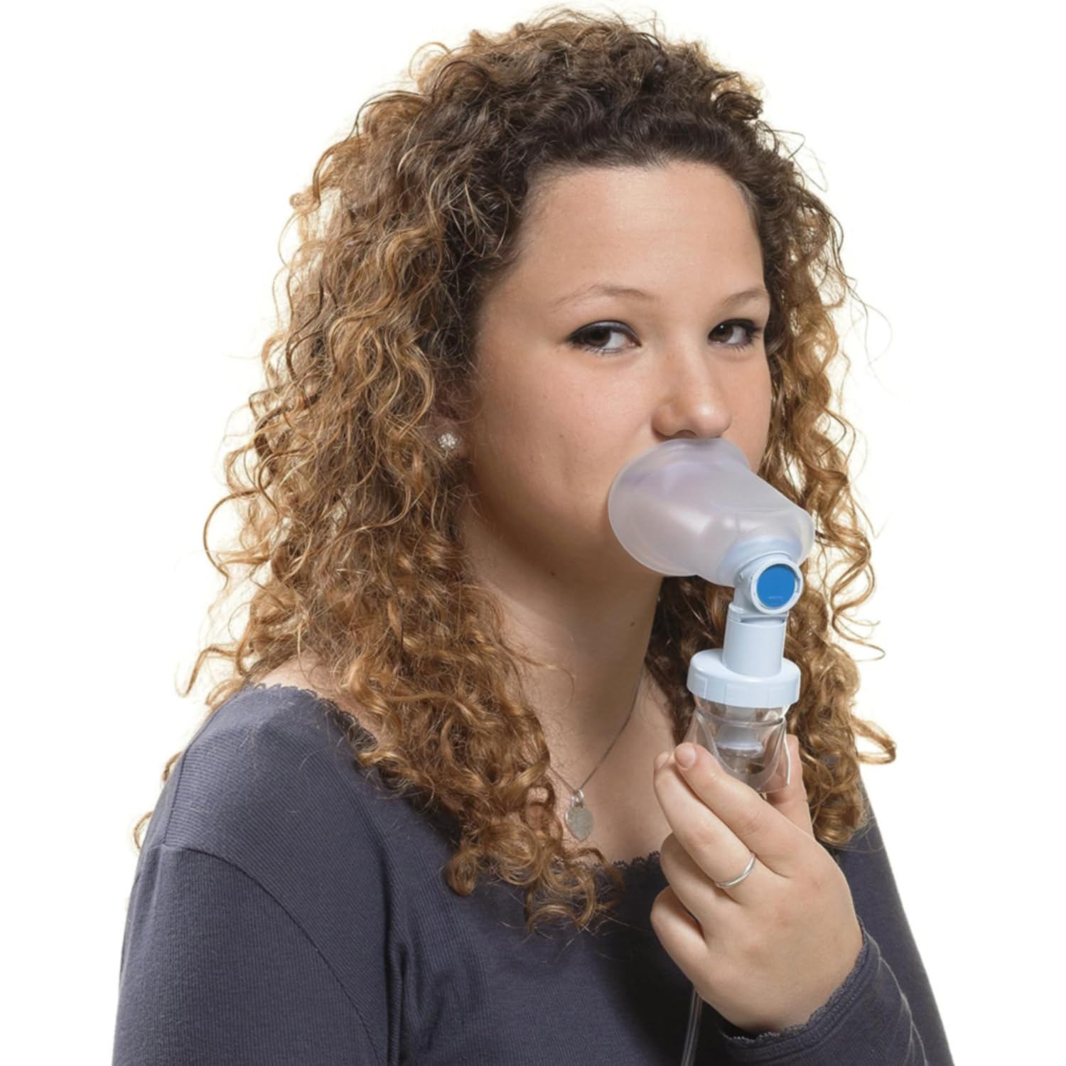 Nebula Air Liquide - Sistema de aerosol para aerosolterapia , adultos y niños, contiene ducha Nasal Rinowash y mascara Nebula Spacer