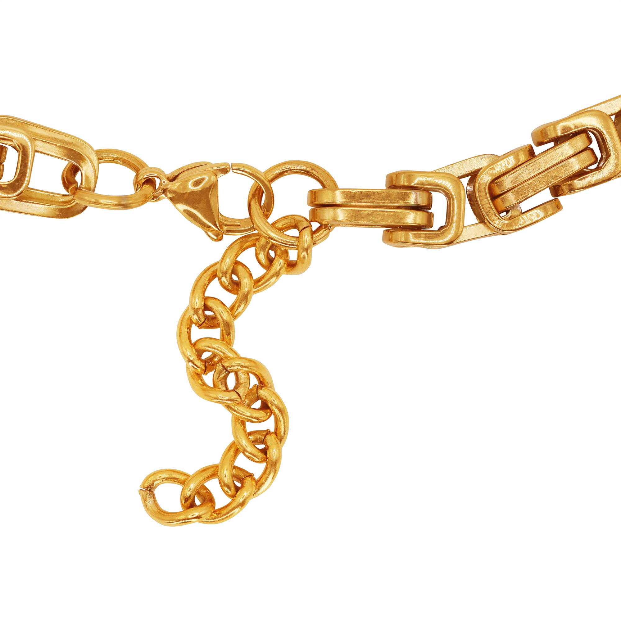 Heideman Halskette Rosie Damen gold Edelstahl Byzantiner-Kette