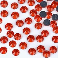 Vista 131 de 1440 piezas de diamantes de imitación termoadhesivos SS20 color púrpura2 con parte posterior plana, gemas de cristal de vidrio para ropa, camisas