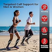 Vista 2 de Mangas de compresión para pantorrillas