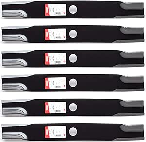 20-9/16 Inch Mower Blade Oregon 91-438 Heavy Duty Lawn Mower Blades | Fits Kubota K5647-34340, K5651-34340, 20-9/16" Length Oregon Mower Blades - Foto 9