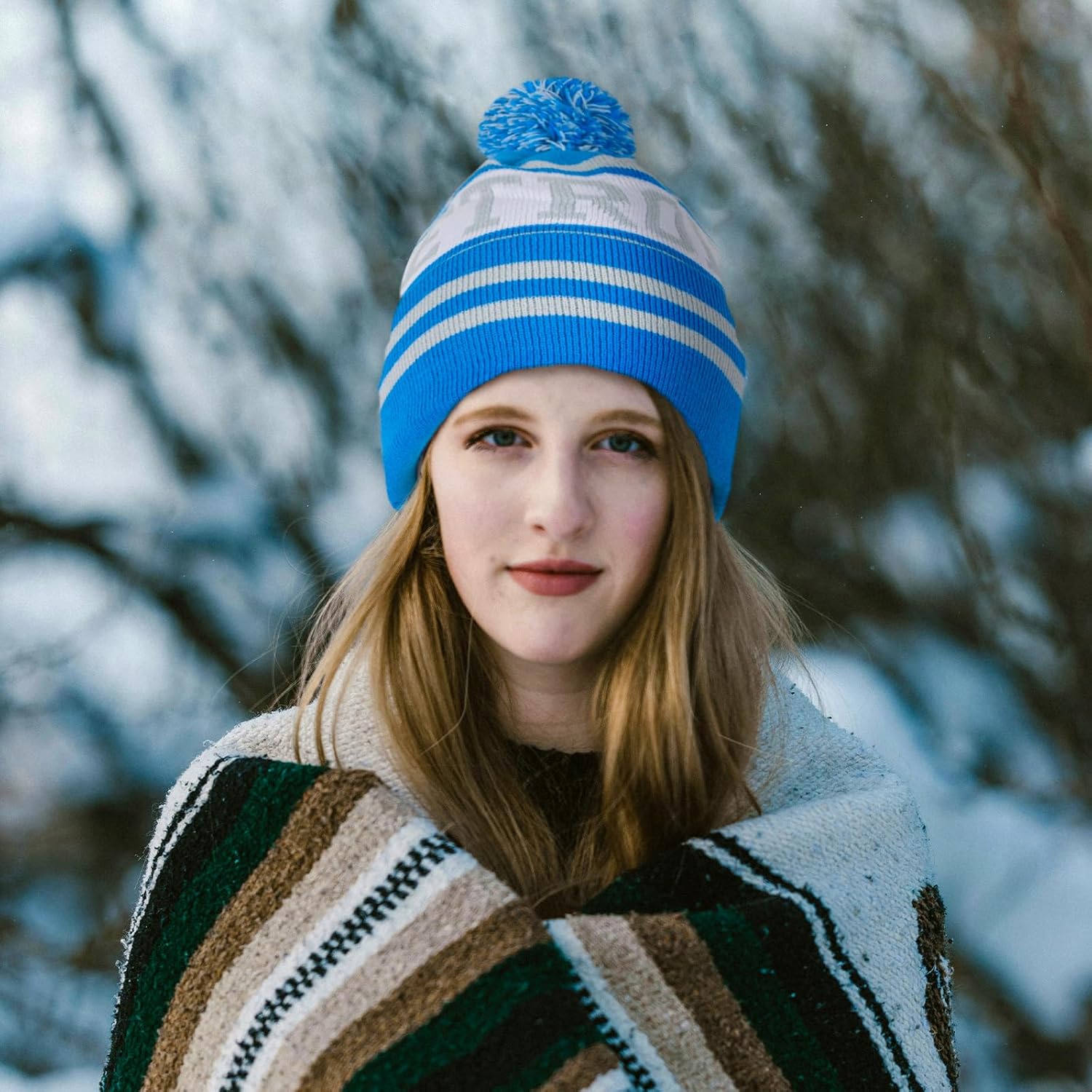 Vintage Classic Skull Cap Beanie Hat Cuffed Winter Hat Knit Comes with Warm Gloves Gifts for Men Women Fans - Image 6