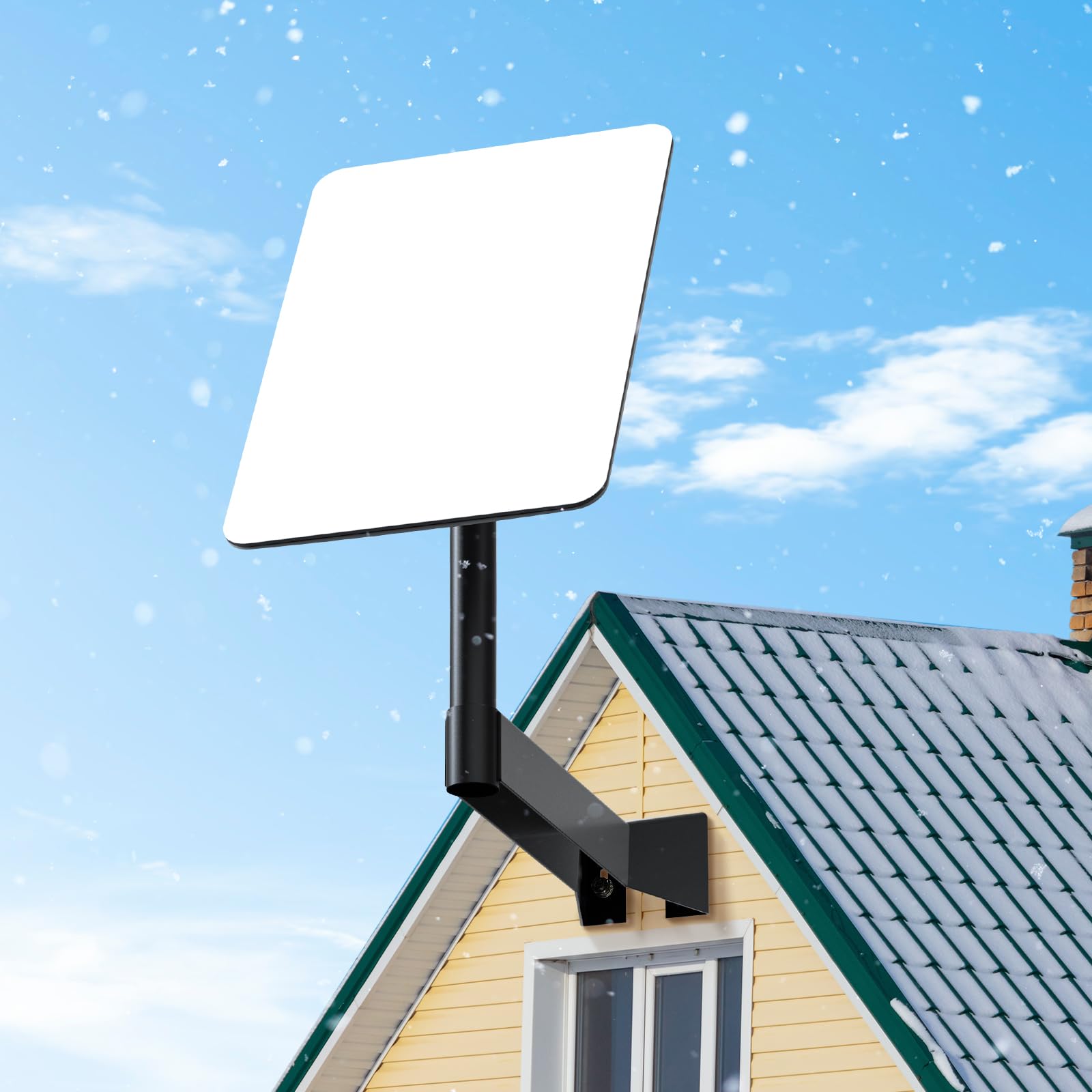 Starlink Mount - Long Wall Mount, Starlink Long Wall Mount for Starlink Internet Kit Satellite, Starlink Roof Mount, Starlink Mounting Bracket