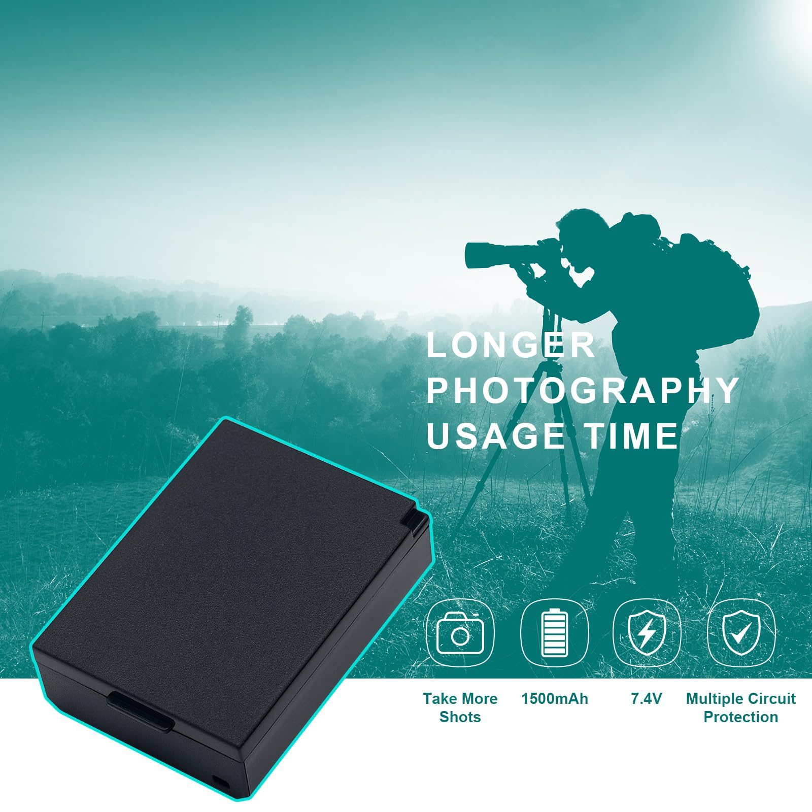2 stuks LP-E10 accu met type C oplaadaansluiting voor Canon EOS 1100D