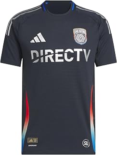 adidas Hirving Lozano San Diego FC Authentic Home Jersey w/ MLS + Apple TV Patches 25/26 (Night Navy)