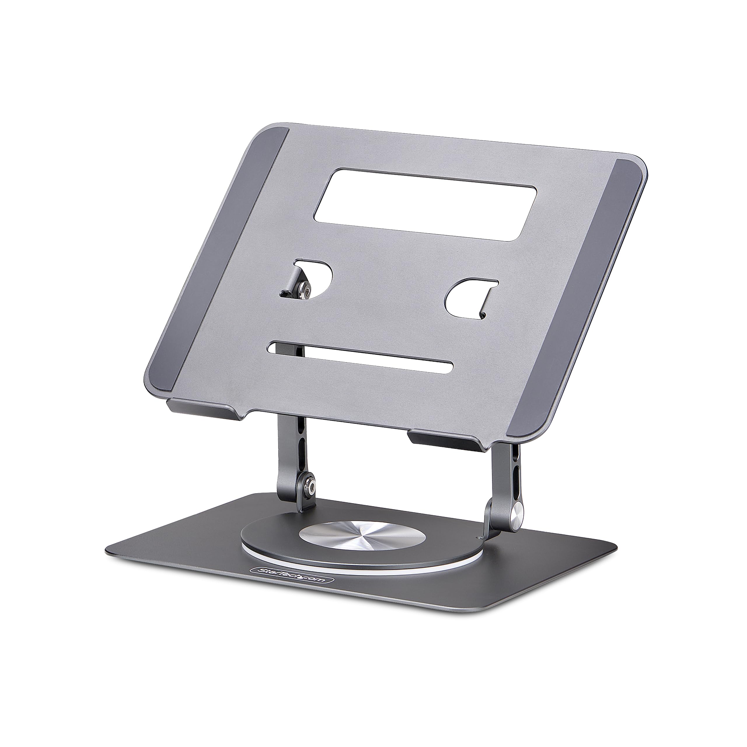 StarTech Supporto Rotante per PC Portatile, Alluminio, Girevole 360°, 5kg | Adatto alla postazione di lavoro