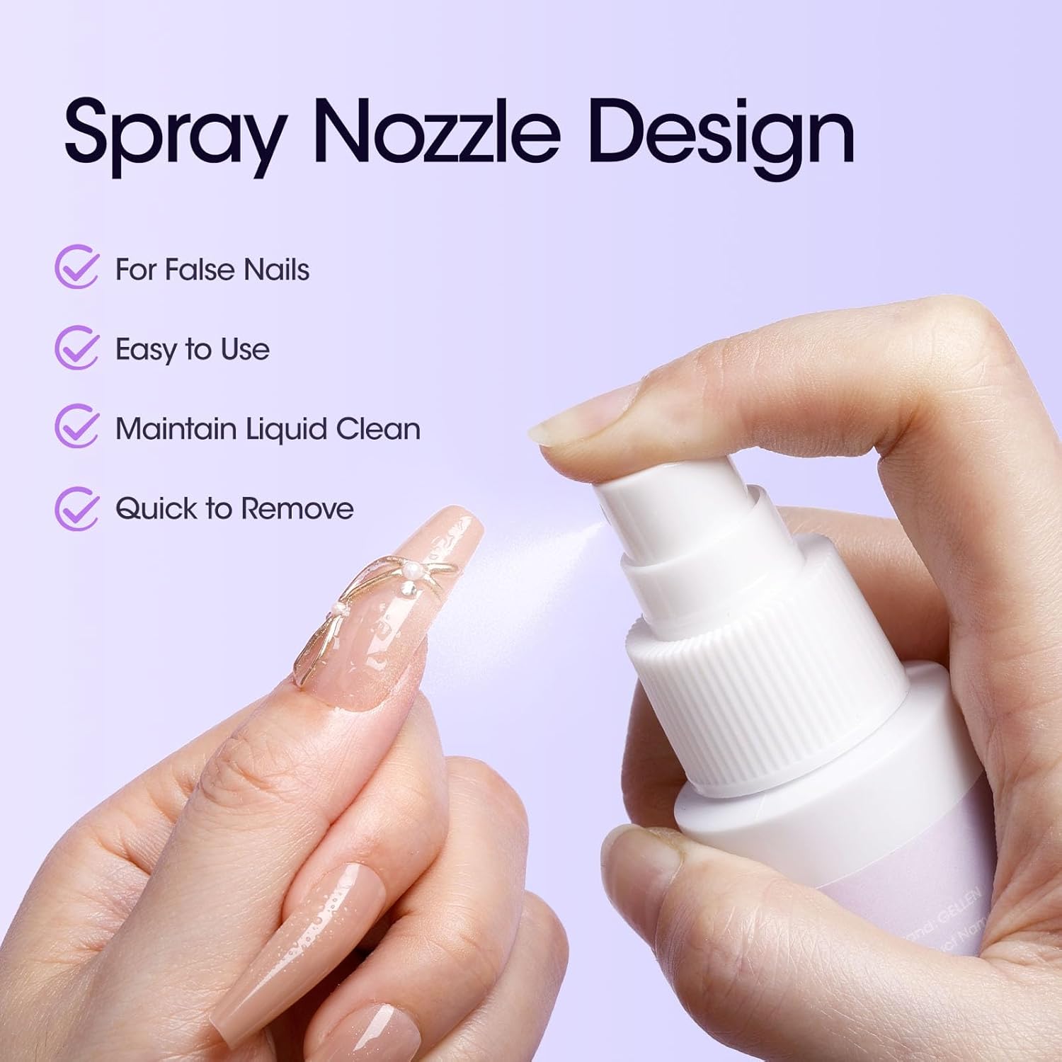 Solid Nail Glue & French Nail Tips & Nail Glue Remover