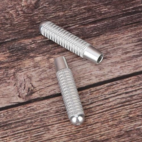 Miniatura 9 de Aramox Pomo para cerradura de puerta de automóvil, 4 piezas de cubierta de perilla de bloqueo de puerta interior de automóvil para Clase A B E CLA