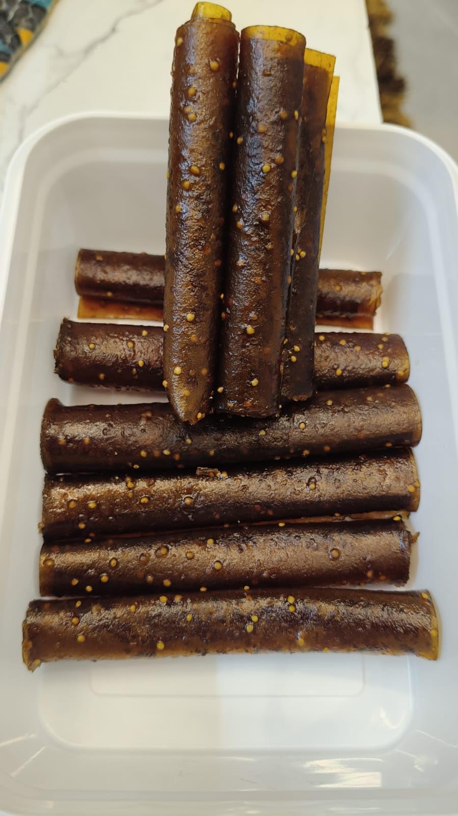 AAA Store ~ Anjeer Rolls (250 gm) ~ Fig Rolls ~ Made with Jaggery ~ No Preservatives ~ Traditional Handmade Sweet ~ Made in Andhra-image-23
