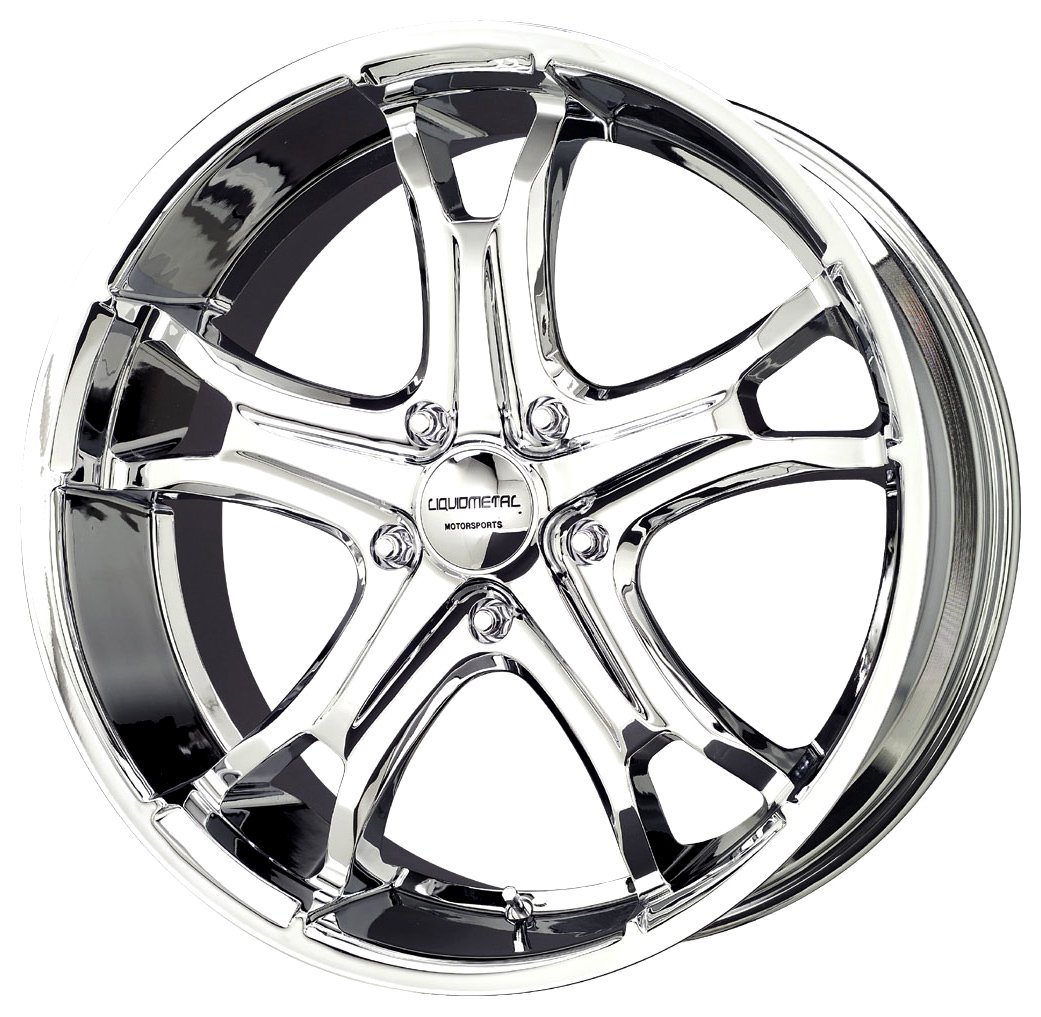 Liquid Metal Coil Series Chrome Wheel (20x9"/5x115mm)