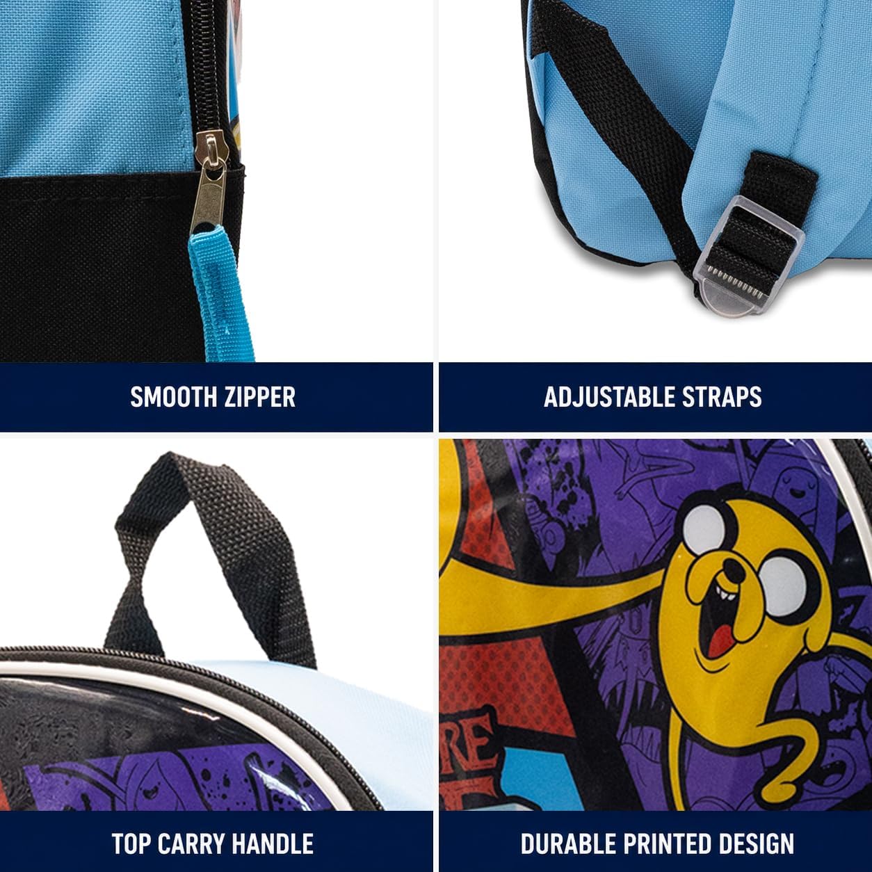 Fast Forward Adventure Time Kids Backpack