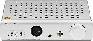 Topping A30 Pro NFCA Headphone Amplifier OPA1656 4PIN XLR 4.4MM 6.35MM Output Balanced Input Amplifier (Silver)