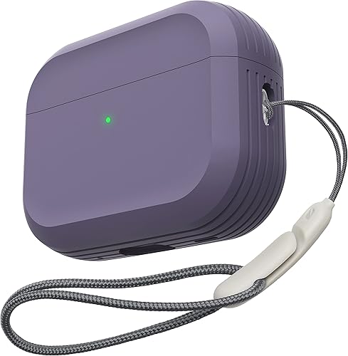 DamonLight Funda resistente para AirPods Pro 2, a prueba de golpes, funda protectora para Apple AirPods Pro de 2ª generación, lanzada en 2022