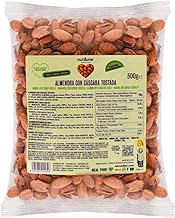 Whole Roasted Almonds 500g nut&me | Dried Fruit with Shell | Rich in Fibre and Vitamins | Salt Free | Healthy Snack | Gluten Free