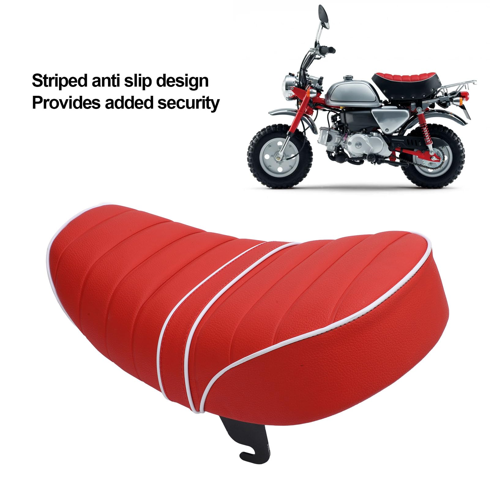 Amazon | トレイルバイクオートバイシートクッション、ミニバイク 