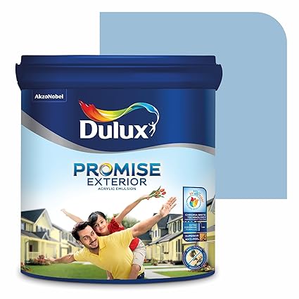 Dulux Promise Exterior Emulsion Paint (10L, Aristocratic) | Ideal for Exterior Walls | Smooth Finish | Anti-Peel & Anti-Crack | Long-Lasting Colors