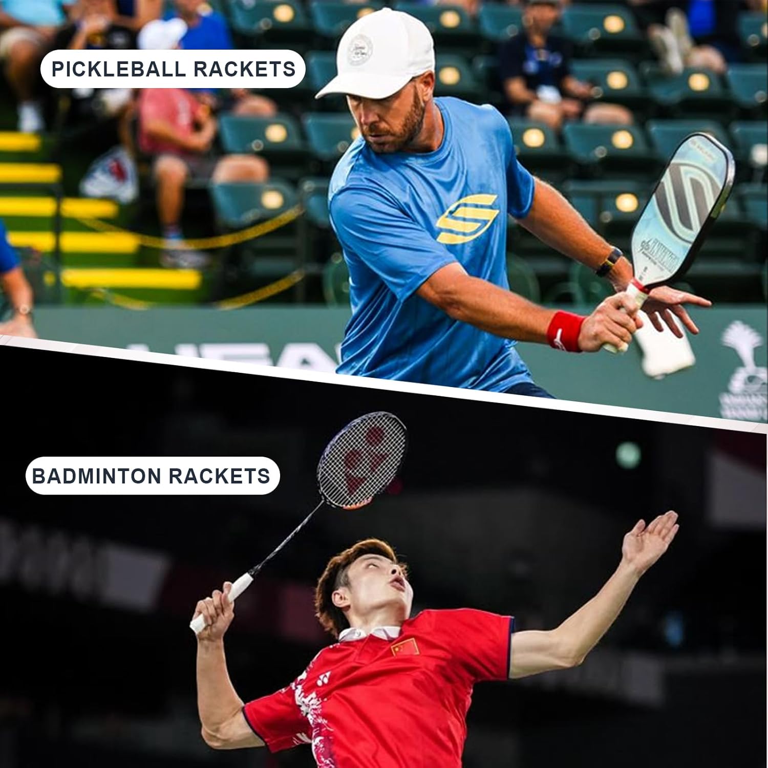 Pickleball Bag - Large Paddle Bag for 4 Paddles & Accessories - Fence Hook, Extra Pockets, Shoe Compartment - Image 7