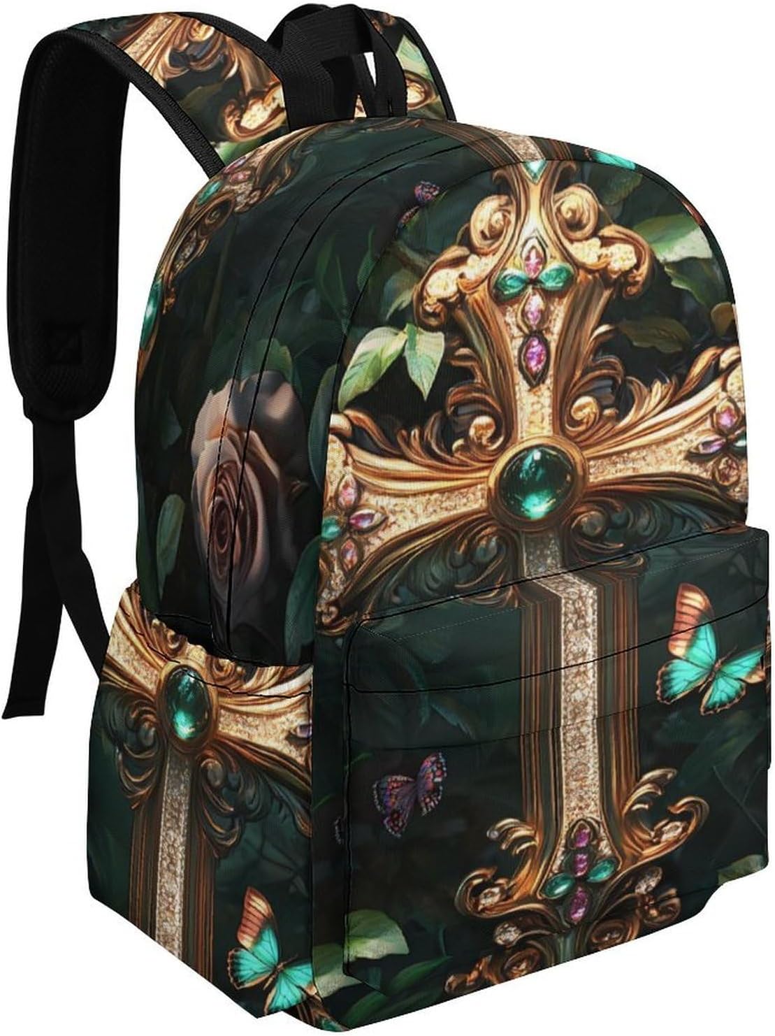 Crosses Religious Christ Travel Backpack for Women Men Summer Hiking Shoulder Bag Casual Daypack