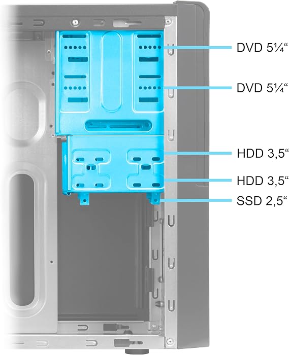 Ankermann Business Work V3 AMD Ryzen 5 5600GT 16GB RAM 480GB NVMe SSD Windows 11 WLAN Libre Office