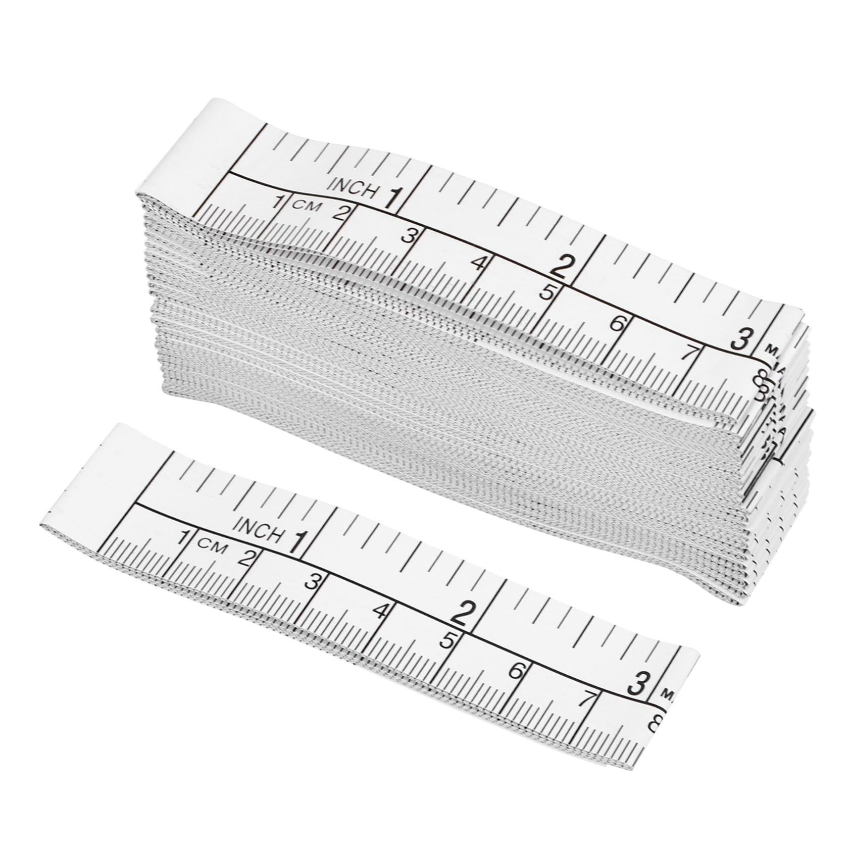SHINEOFI 4 Set Pz Rullino Carta Misuratore Monouso Per Misurazioni Corporee E Progetti Creativi Strumento Misurazione E Facile 25 Pezzi * 4