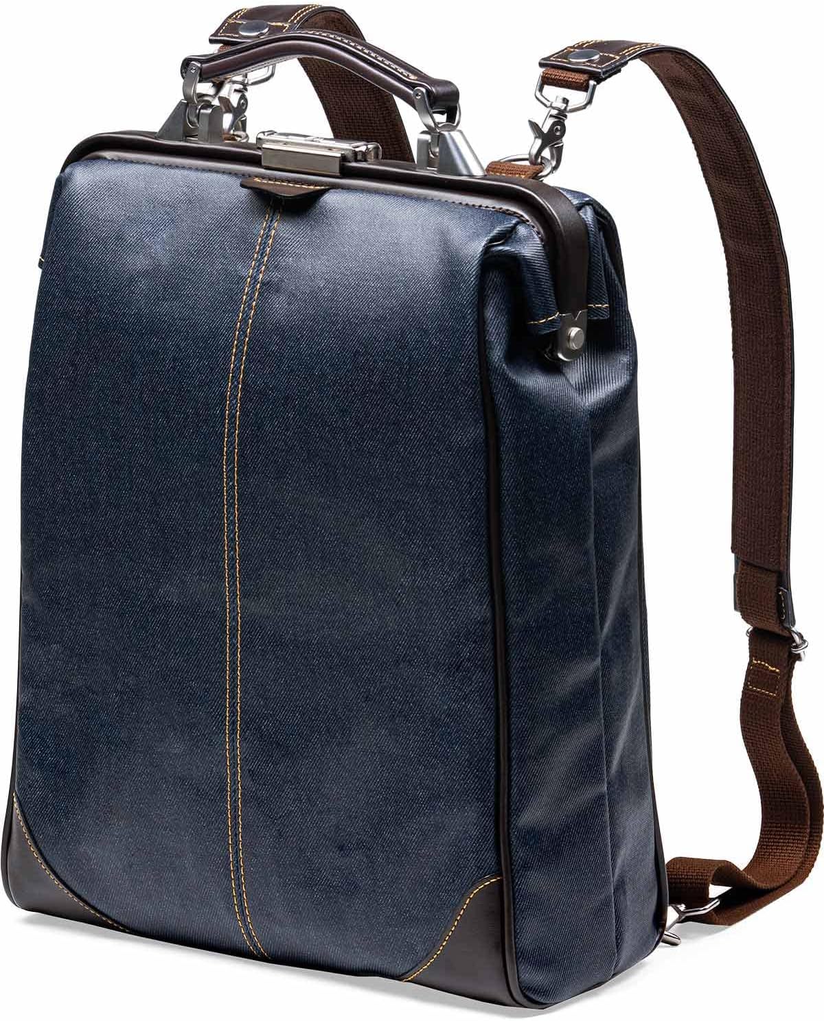 美品 タケオキクチ スリムリュック A4収納 撥水加工 ブラック PC