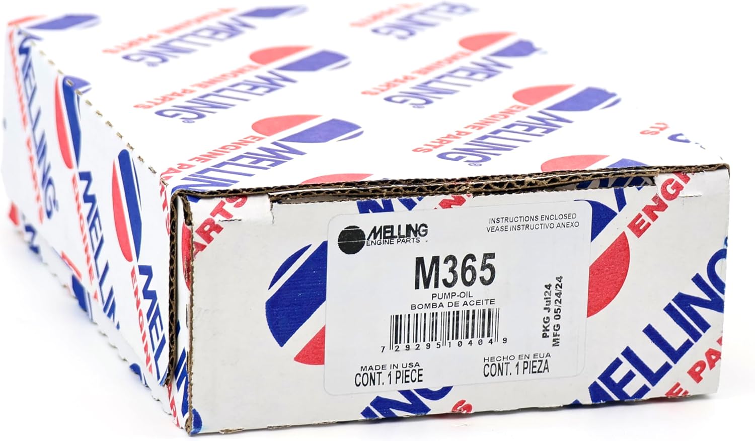 Melling M365 Standard Replacement Oil Pump with LS Gasket Install Kit -FITS Gen 4 LS 5.3L 6.0L 6.2L LH6 LMF LC9 LH9 L76 L77 L92 L99