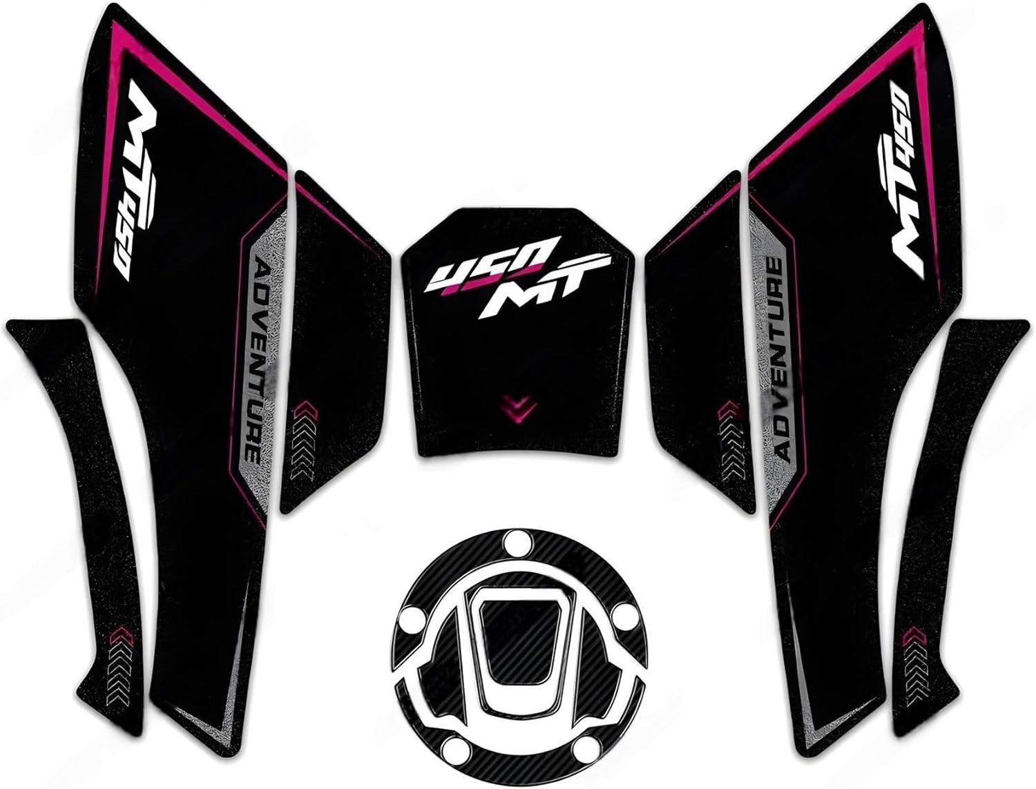 Tank Traction Pad for 450MT 450 MT 2024 Tank Pad Sticker Motorcycle Fuel Tank Protection Decals