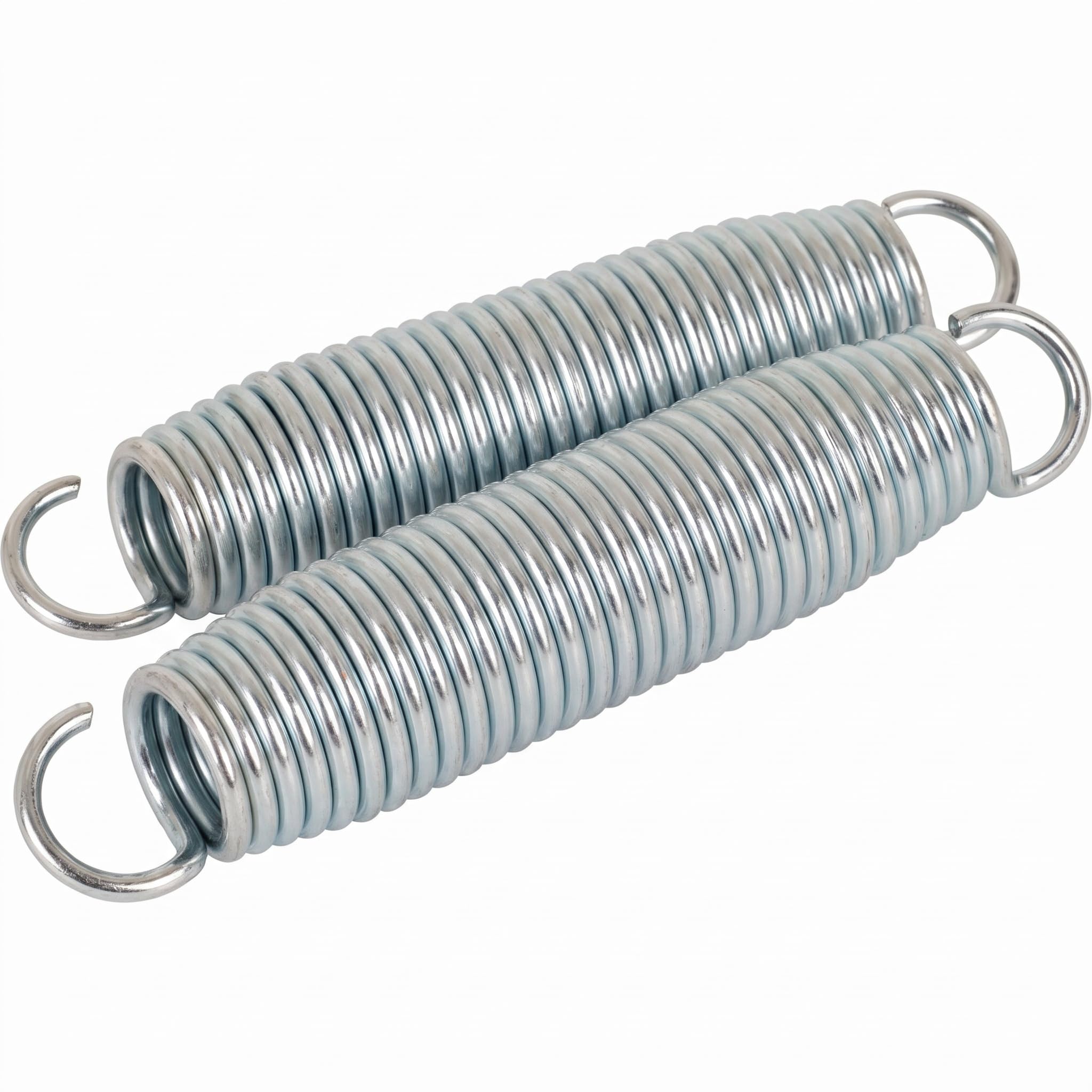 Prime-Line SP 9625 Extension Spring, Spring Steel Construction, Nickel-Plated Finish, 0.120 GA x 1-1/16 In. x 5-1/2 In., Single Loop Open (Single Pack) — Amazon image 5
