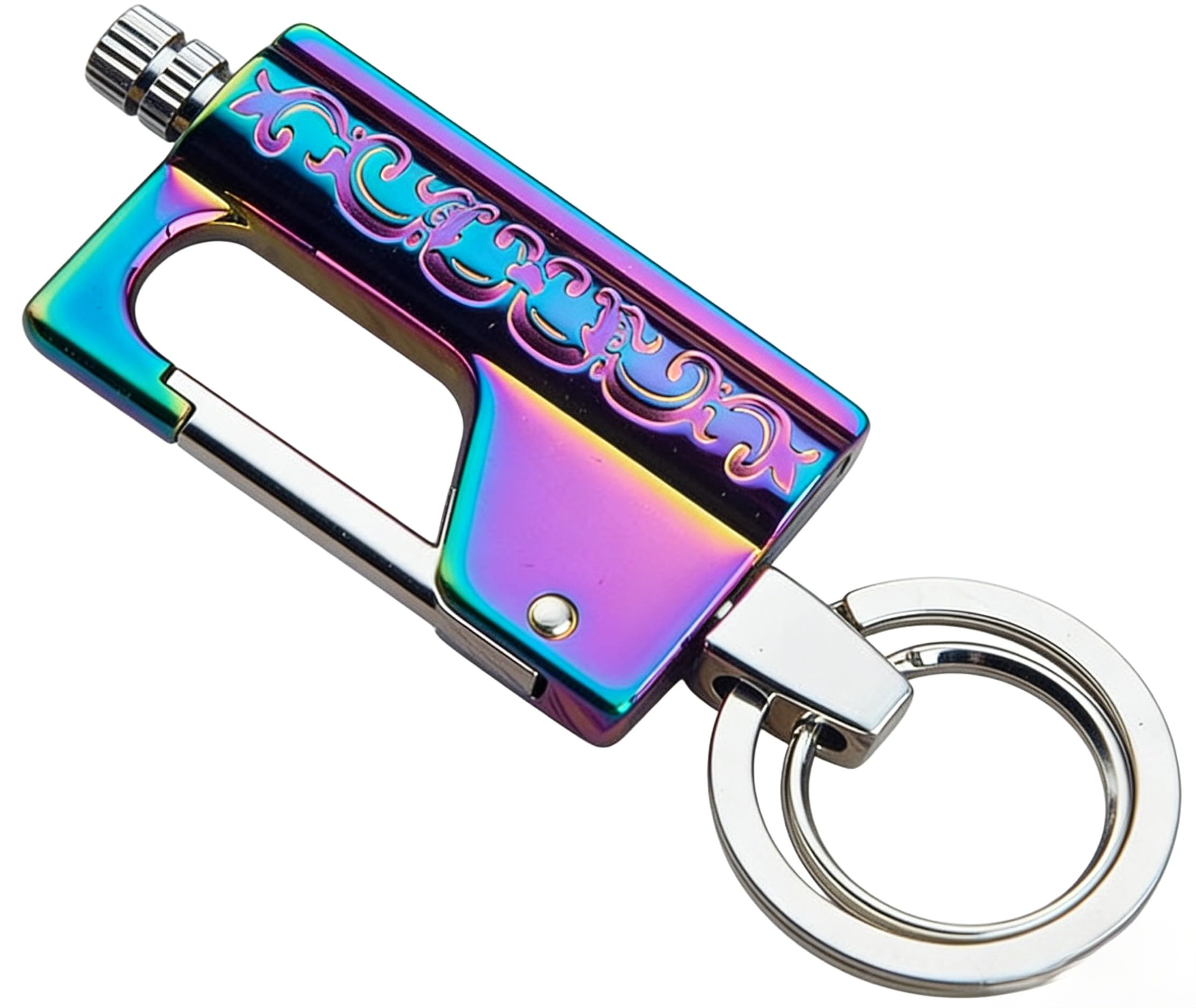 Permanent Match Infinity Lighter with Keychain Waterproof Windproof Reusable Matchstick Fire Starter for Survival Camping EDC (Colorful)