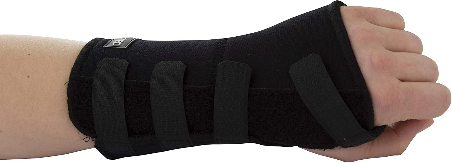 BODYTEC WELLBEING Wrist Brace for Carpal Tunnel Arthritis, sprains and strains (Medium Left), Black