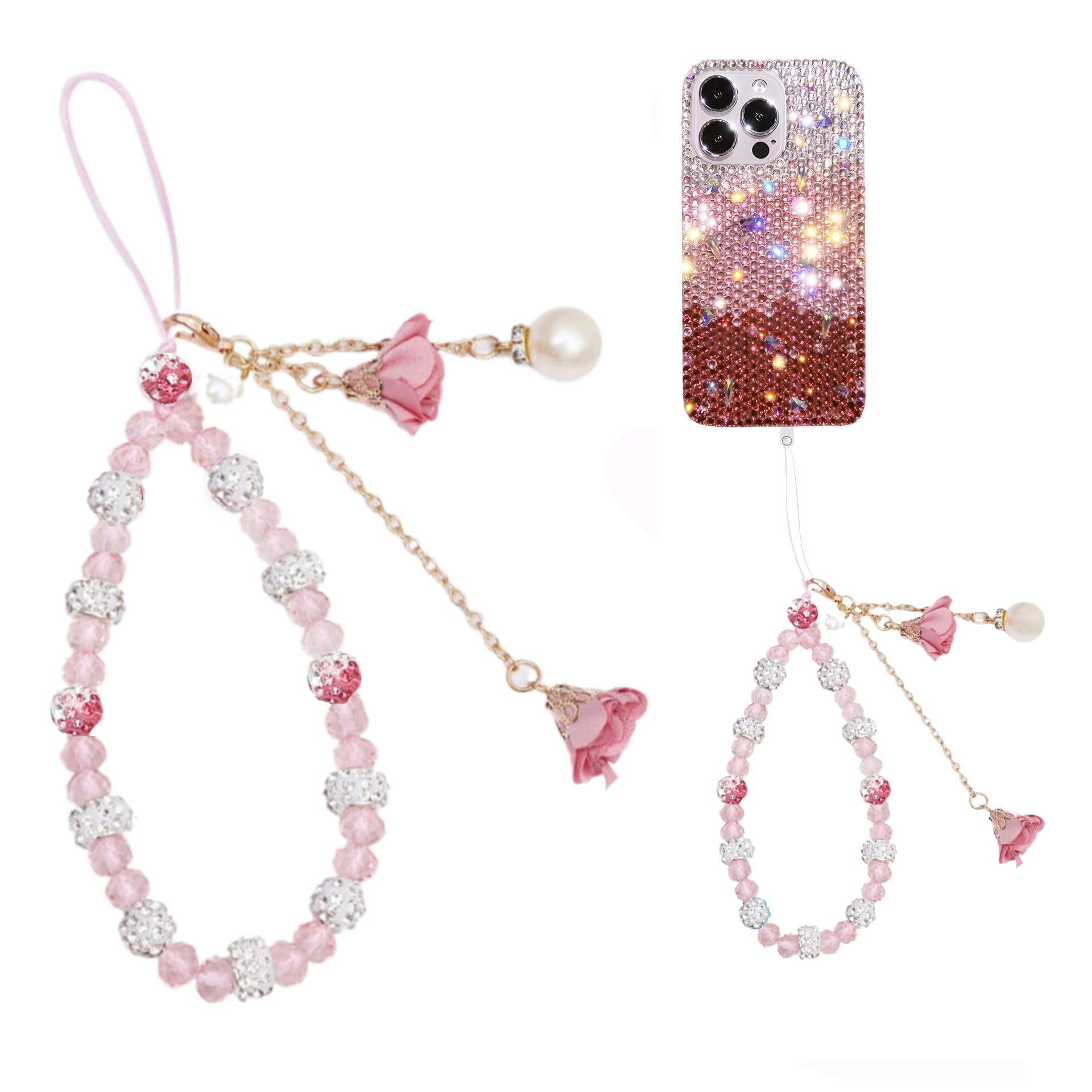 赤い唇モチーフのストラップ 赤い唇モチーフのストラップ