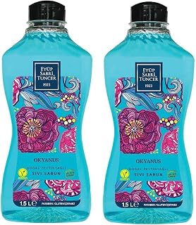 Eyüp Sabri Tuncer Doğal Zeytinyağlı Sıvı Sabun Okyanus 1500 ML x 2