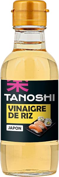 TANOSHI - Vinaigre de Riz - Idéal pour Assaisonner Salades, Marinades et Riz Sushi - 150 ml - 4