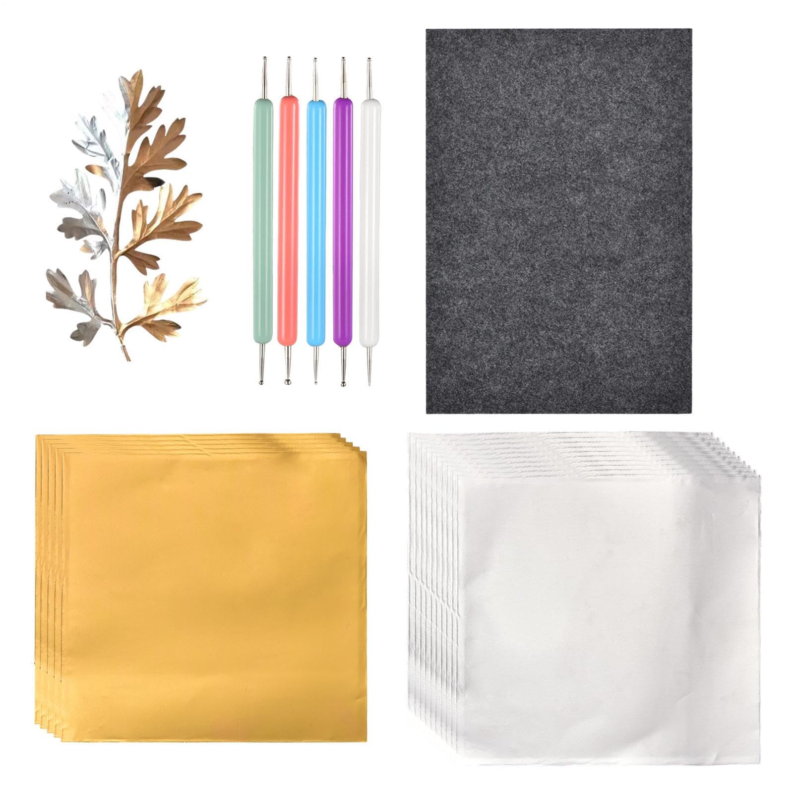 Feuille d'aluminium de gaufrage et tapis feutre pour décoration et loisirs