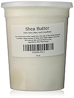 Vista 1 de 100% Pure Unrefined Raw SHEA BUTTER - from the nut of the African Ghana Shea Tree (28 oz)