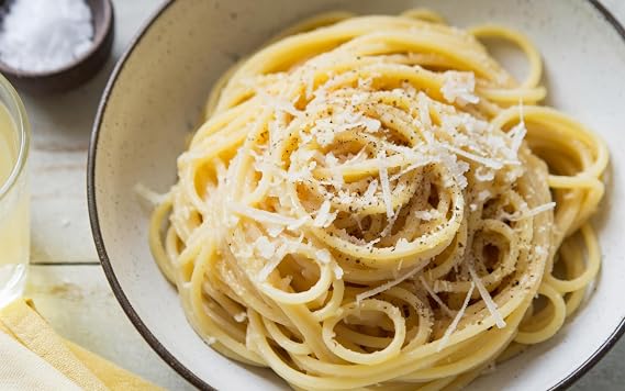 Locatelli Pecorino Romano Cheese, Approximately 3 Lbs Wedge | Imported from Italy | Aged 9 Months | 100% Sheeps Milk | Authentic Italian Flavor