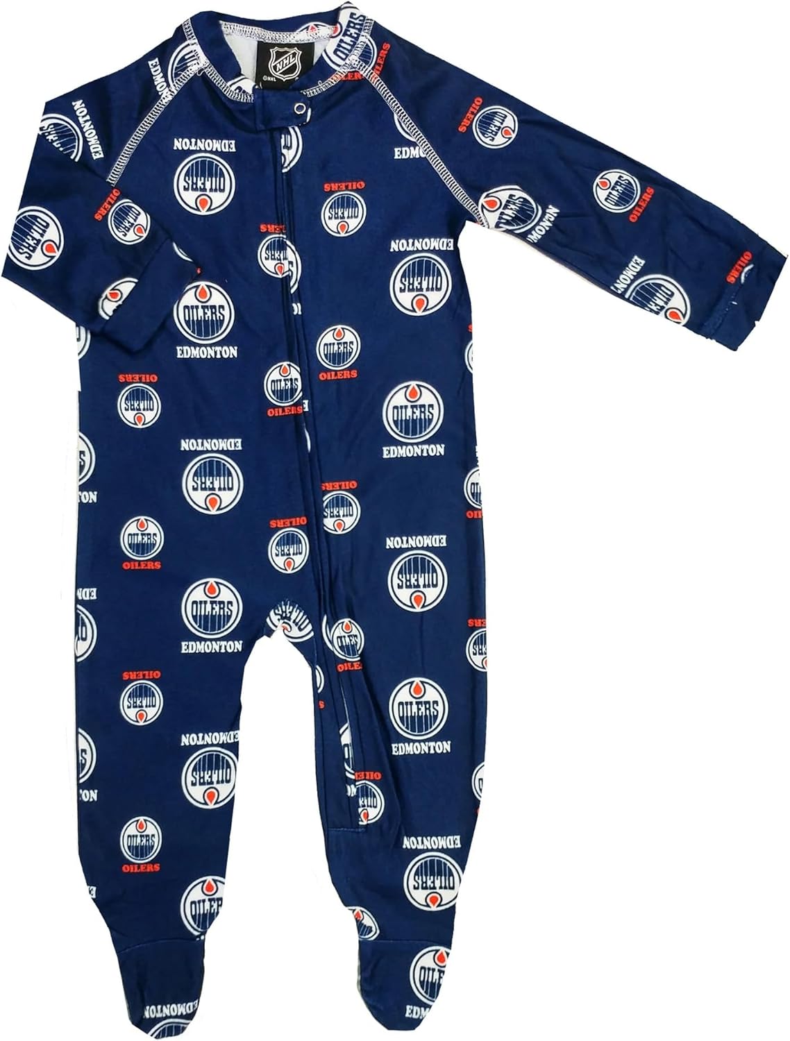 Outerstuff NHL Infant Raglan Full Zip Coverall Sleeper - (0-24 months)