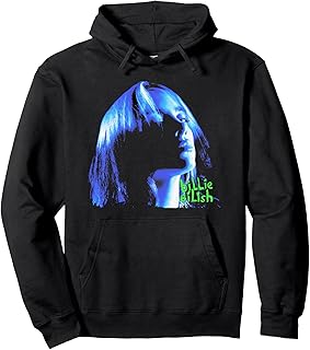 Official Billie Eilish Portrait Pullover Hoodie