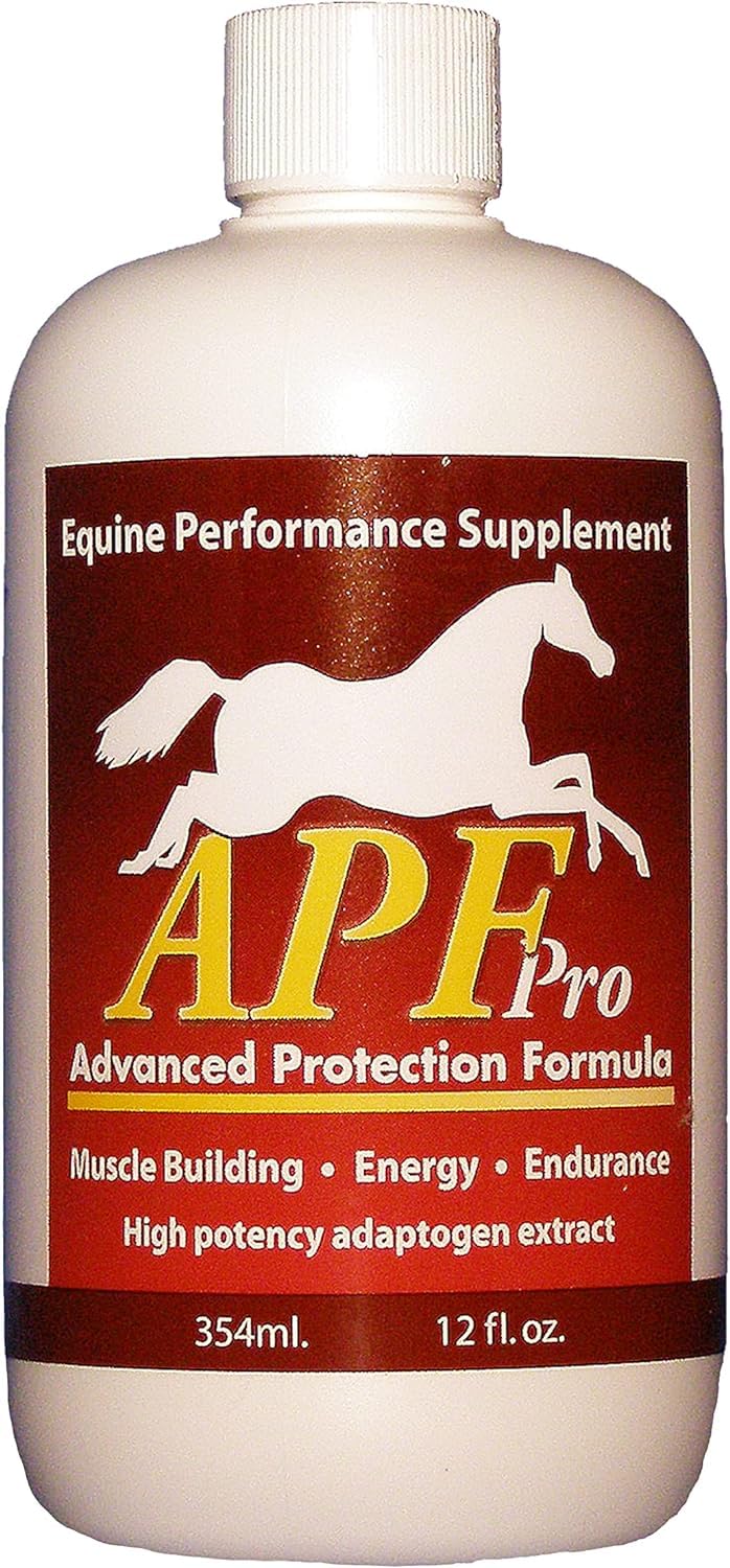 APF PRO Equine | Natural University-Level researched Horse Supplement | Gastric Health, Resistance to Stress, Immune Support, Muscle Health, Endurance